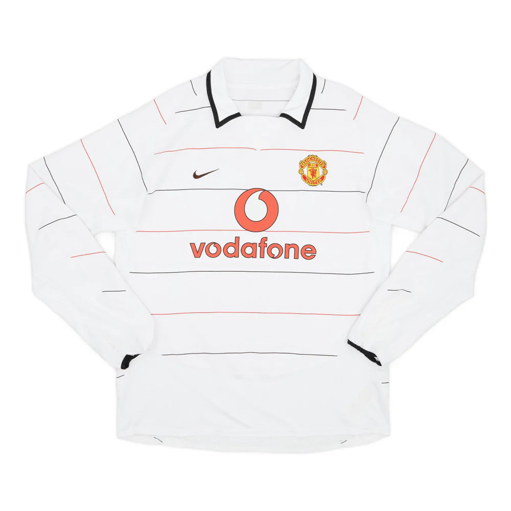 2003-05 Manchester United FC Long Sleeve Away Shirt