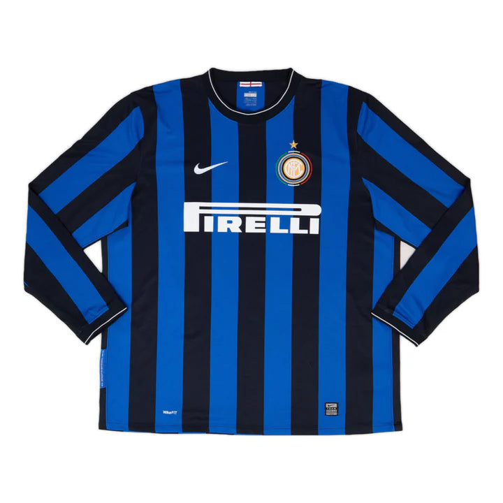 2009-10 Inter Milan Home Shirt Long Sleeve