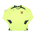 2005-06 FC Barcelona Long Sleeve Away Shirt