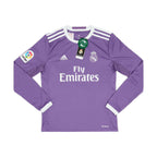 2016-17 Real Madrid CF Away Shirt Long Sleeve