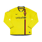 2008-09 FC Barcelona Away Shirt Long Sleeve