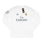 2015-16 Real Madrid CF Home Shirt Long Sleeve