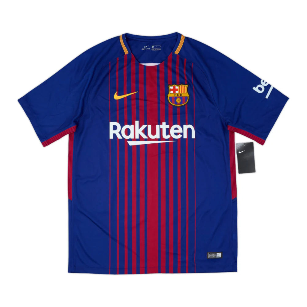 2017-18 FC Barcelona Home Shirt