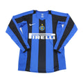 2004-05 FC Internazionale Milano Long Sleeve Home Shirt