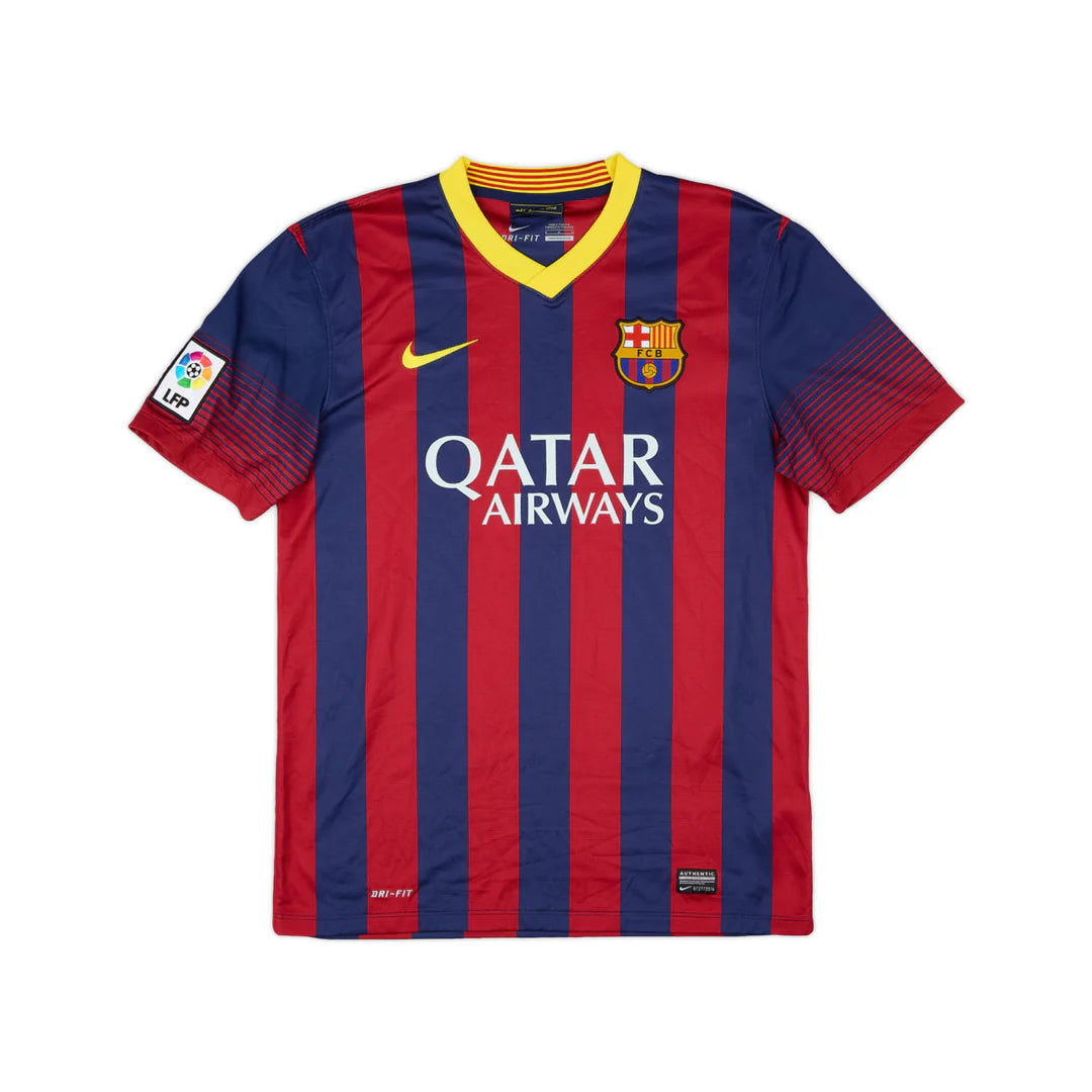 2013-14 FC Barcelona Home Shirt