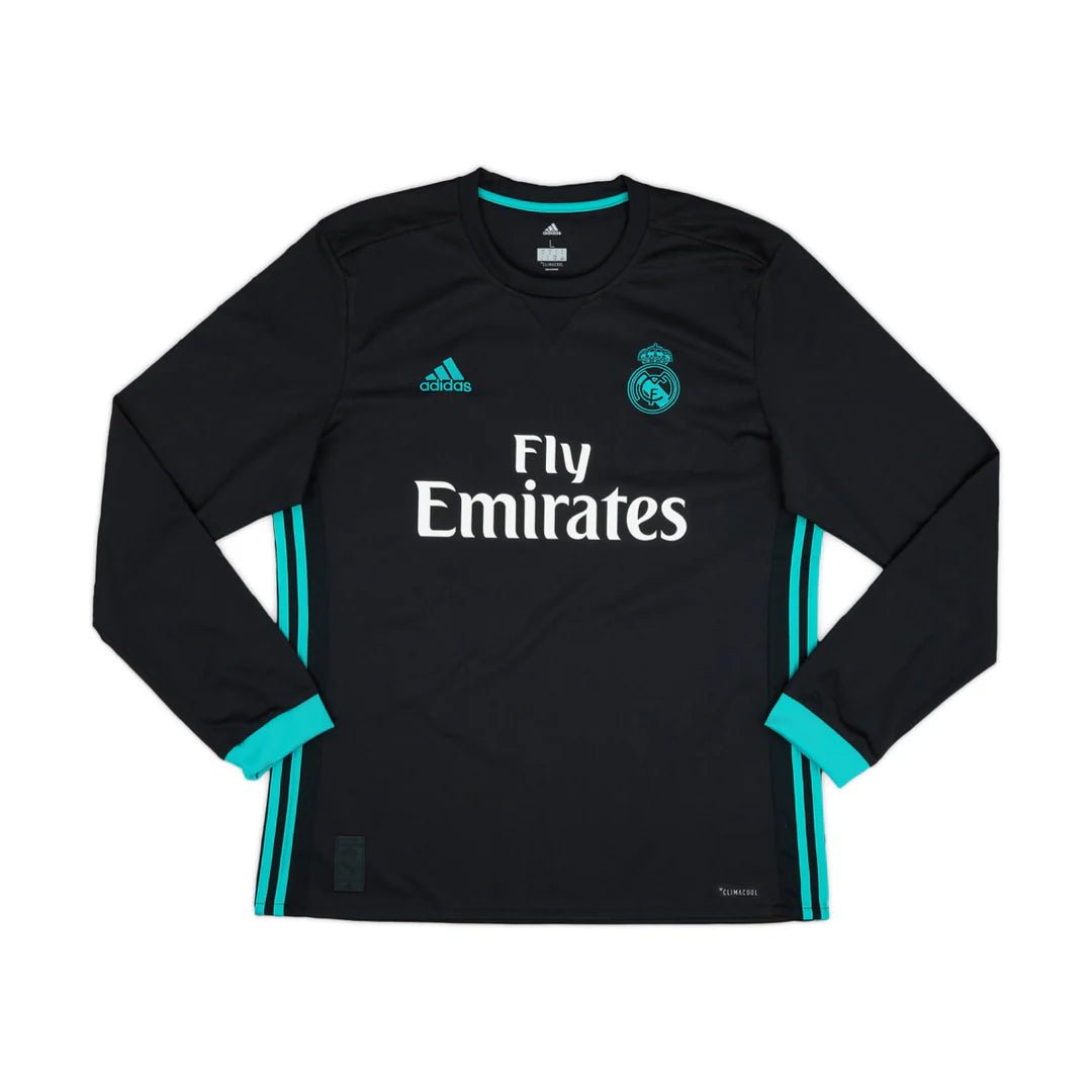 2017-18 Real Madrid CF Away Shirt Long Sleeve