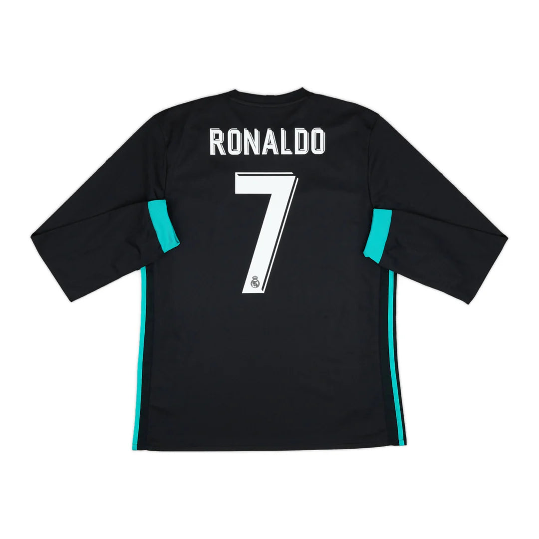 2017-18 Real Madrid CF Away Shirt Long Sleeve