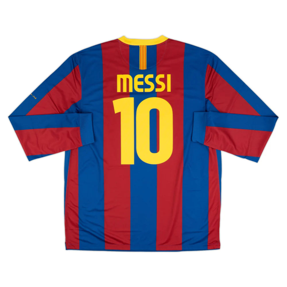 2010-11 FC Barcelona 1st Kit Long Sleeve