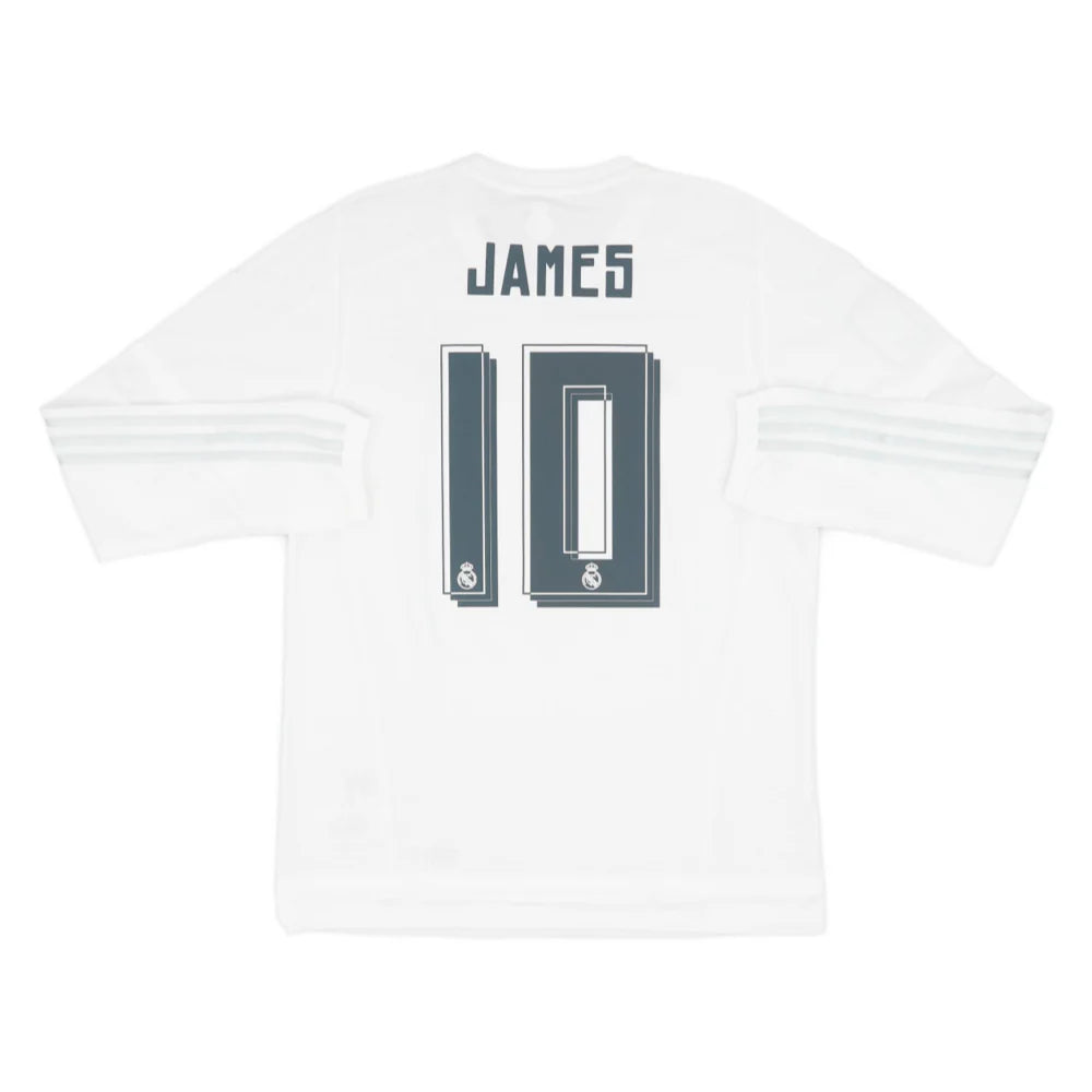 2015-16 Real Madrid CF Home Shirt Long Sleeve
