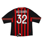 2009-10 AC Milan Home Shirt Long Sleeve