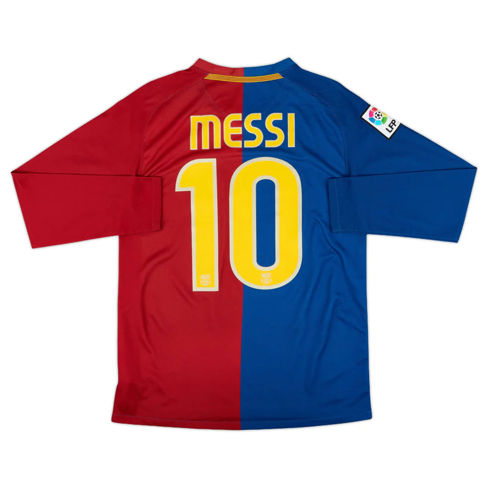 2008-09 FC Barcelona 1st Kit Long Sleeve