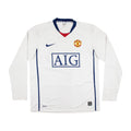 2008-09 Manchester United Away Shirt Long Sleeve