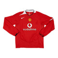 2004-06 Manchester United FC Long Sleeve Home Shirt