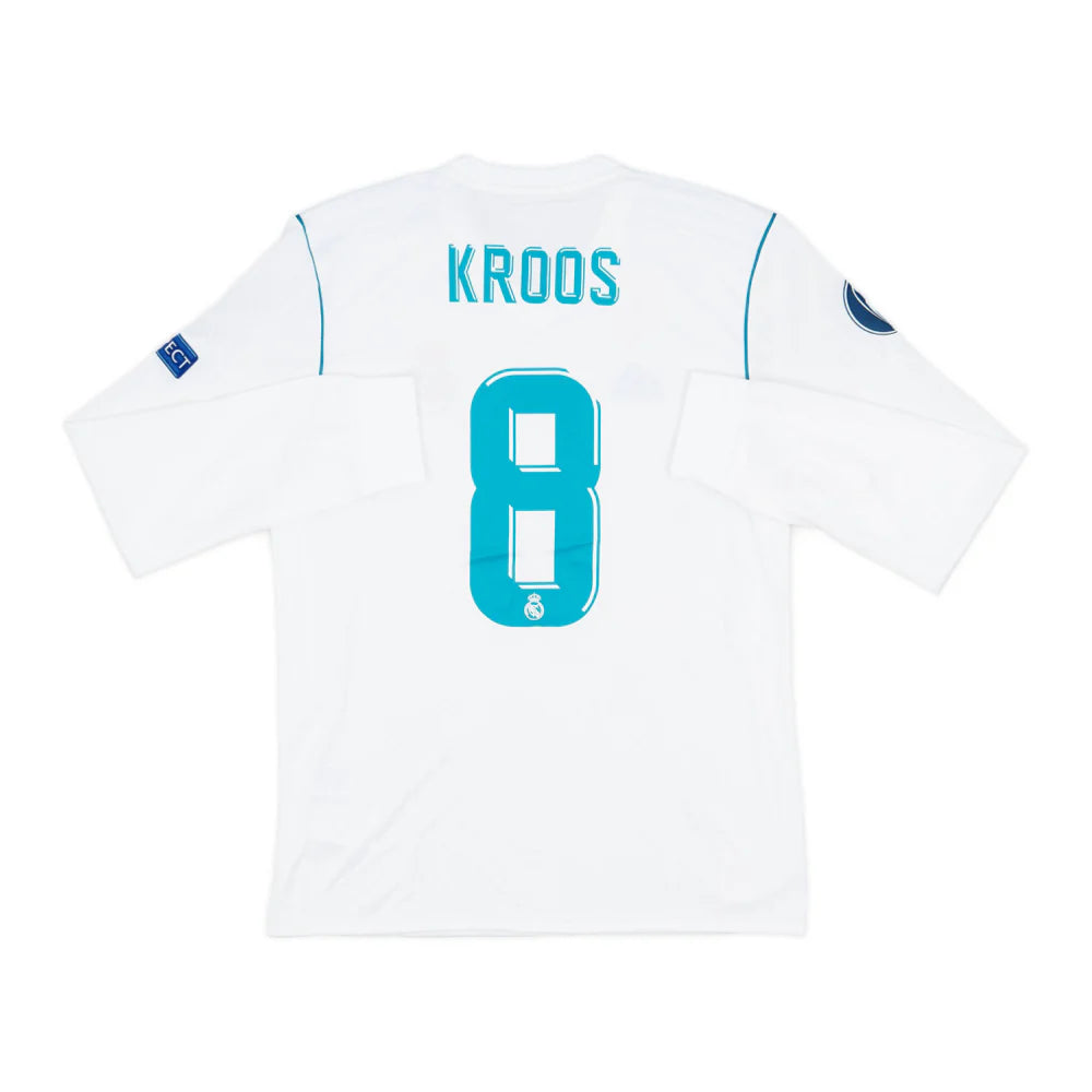 2017-18 Real Madrid CF Home Shirt Long Sleeve