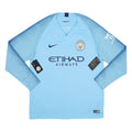 2018-19 Manchester City FC Home Long Sleeve Kit