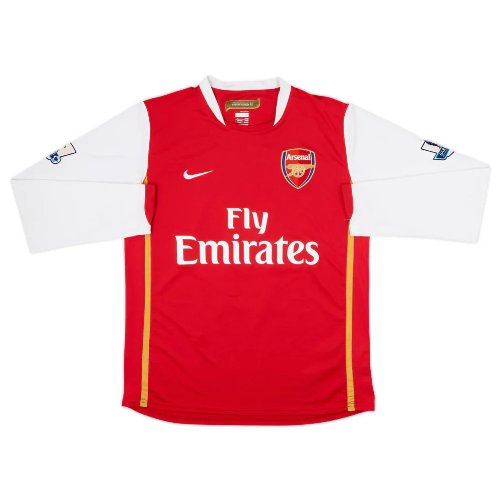 2006-08 Arsenal FC 1a Equipación Manga Larga