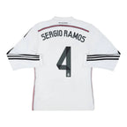 2014-15 Real Madrid CF Home Shirt Long Sleeve
