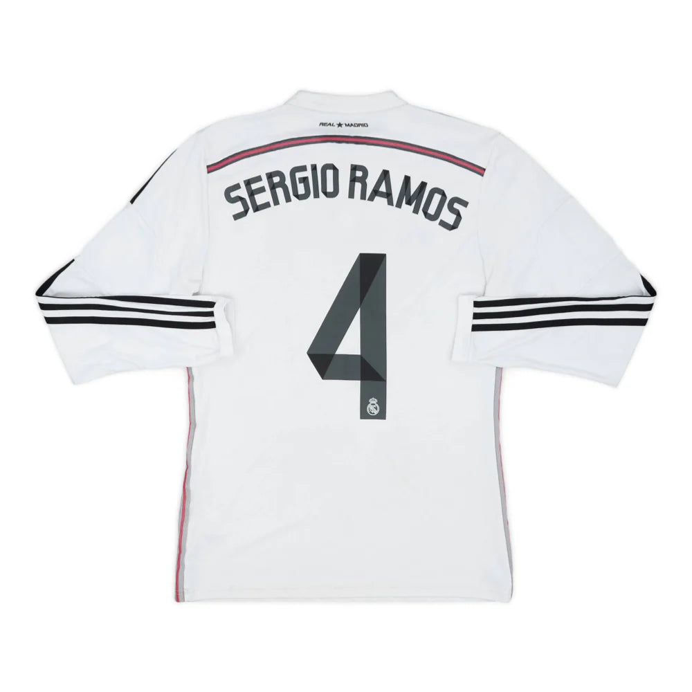2014-15 Real Madrid CF Home Shirt Long Sleeve