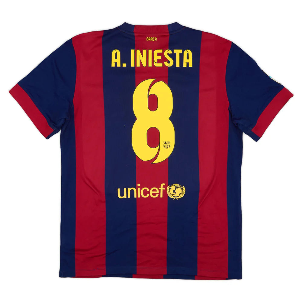 2014-15 FC Barcelona Home Shirt