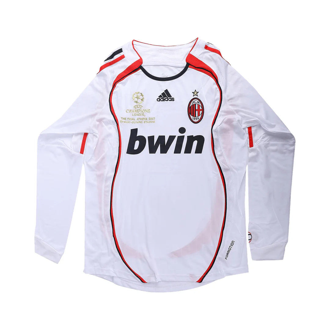 2007-08 AC Milan Away Shirt Long Sleeve