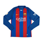2016-17 FC Barcelona Home Shirt Long Sleeve